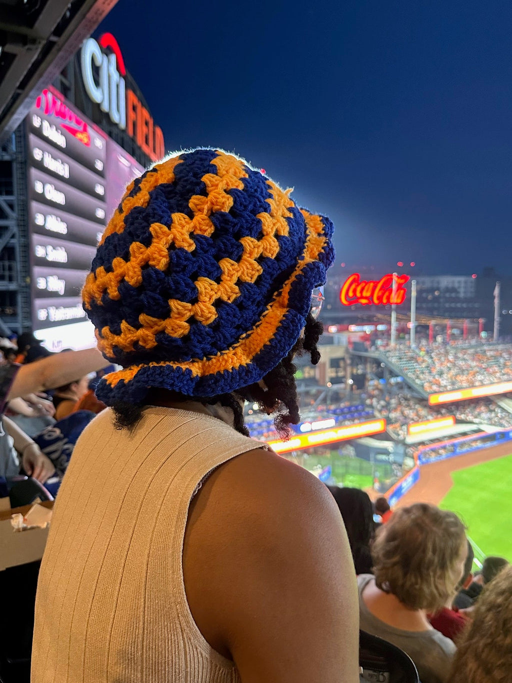 New York Knicks / New York Mets Inspired Bucket Hat